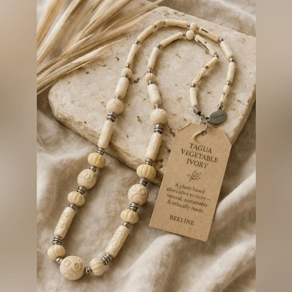 Ivory Tagua Necklace